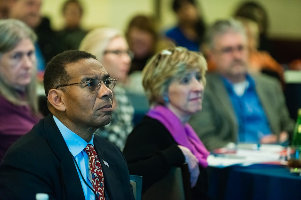 Grailing Jones and Grace Jenkins in attendance at the 2014 National Skills Coalition Skills Summit held in Washington D.C.