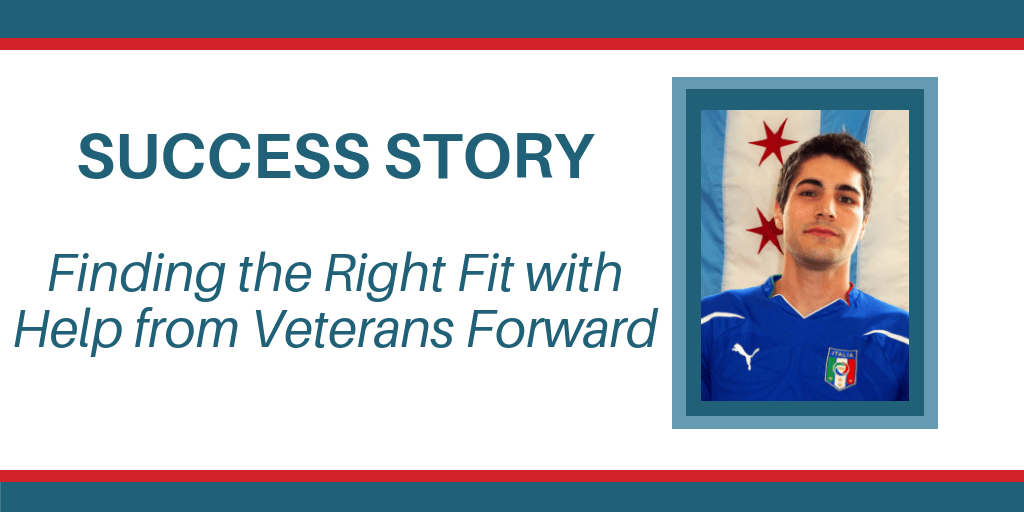 Finding the right fit with help from veterans forward