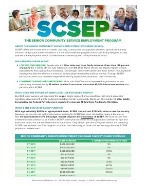 SCSEP_One Pager