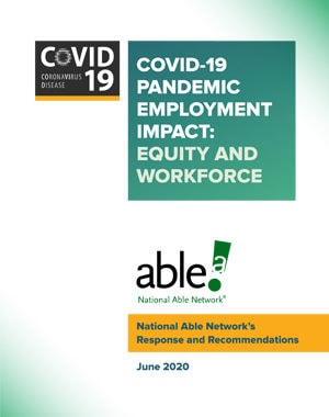 COVID-19 Pandemic Employment Impact: Equity & Workforce